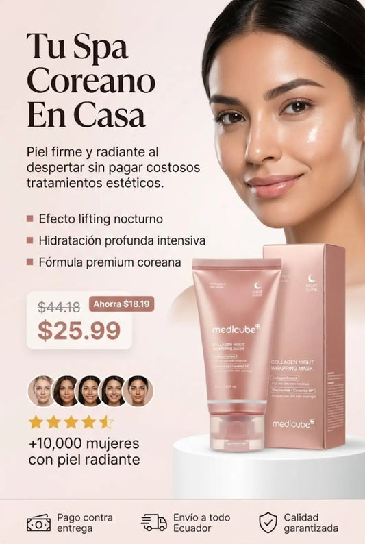 MASCARILLA DE COLAGENO ORIGINAL - TU SPA COREANO EN CASA